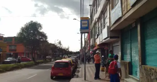 PARADERO SITP BARRIO SOCIEGO SUR  044A12